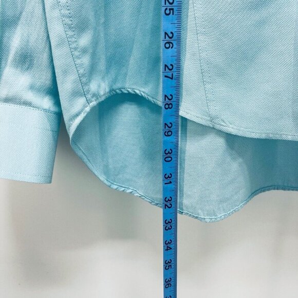 Eigth X Shirt Size L Men’s Premium Classic Fit Blue Long Sleeve Button Up - Picture 10 of 10